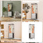 Single Row Multi-Functional Dustproof Coat Rack Plus Shoe Rack