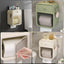 Punch Free Wall Mounted Tissue Holder & Drawer