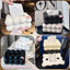 Bubble Bow Tissue Box (Only White)