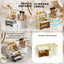 Desktop Cosmetic Organizer With Brush Holder