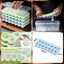 14 Grid Ice Cube Tray With Lid (B)