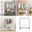 Single Pole MEtal Cloth Stand (Premium Quality/Size:150x110x40CM)