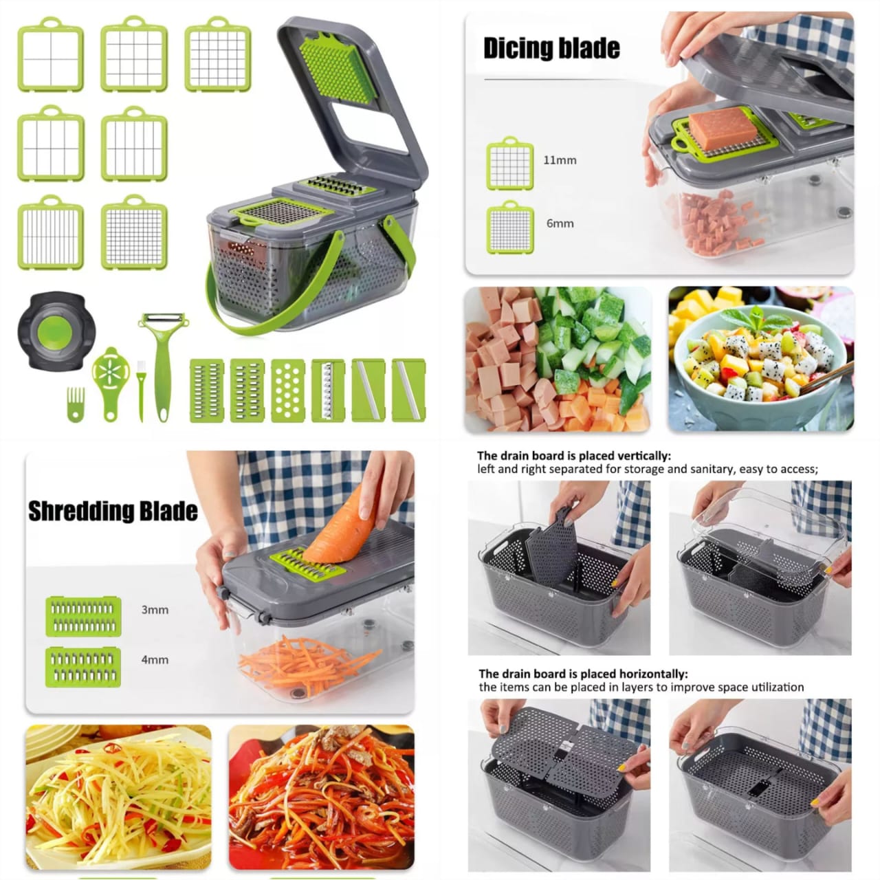 22 in 1 Vegetable Cutter (Premium Quality) Main image