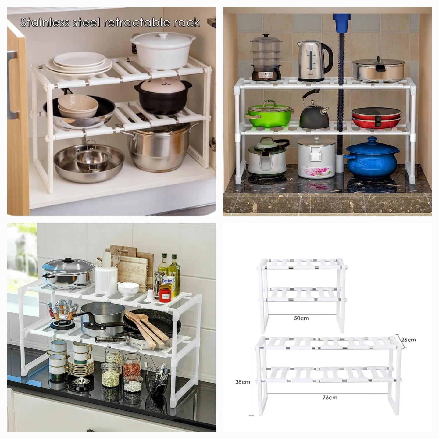 Adjustable Under Sink Organizer Main image