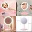 Rechargeable Led Makeup Mirror (Random Colour)