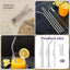 Steel Straw 5pcs set