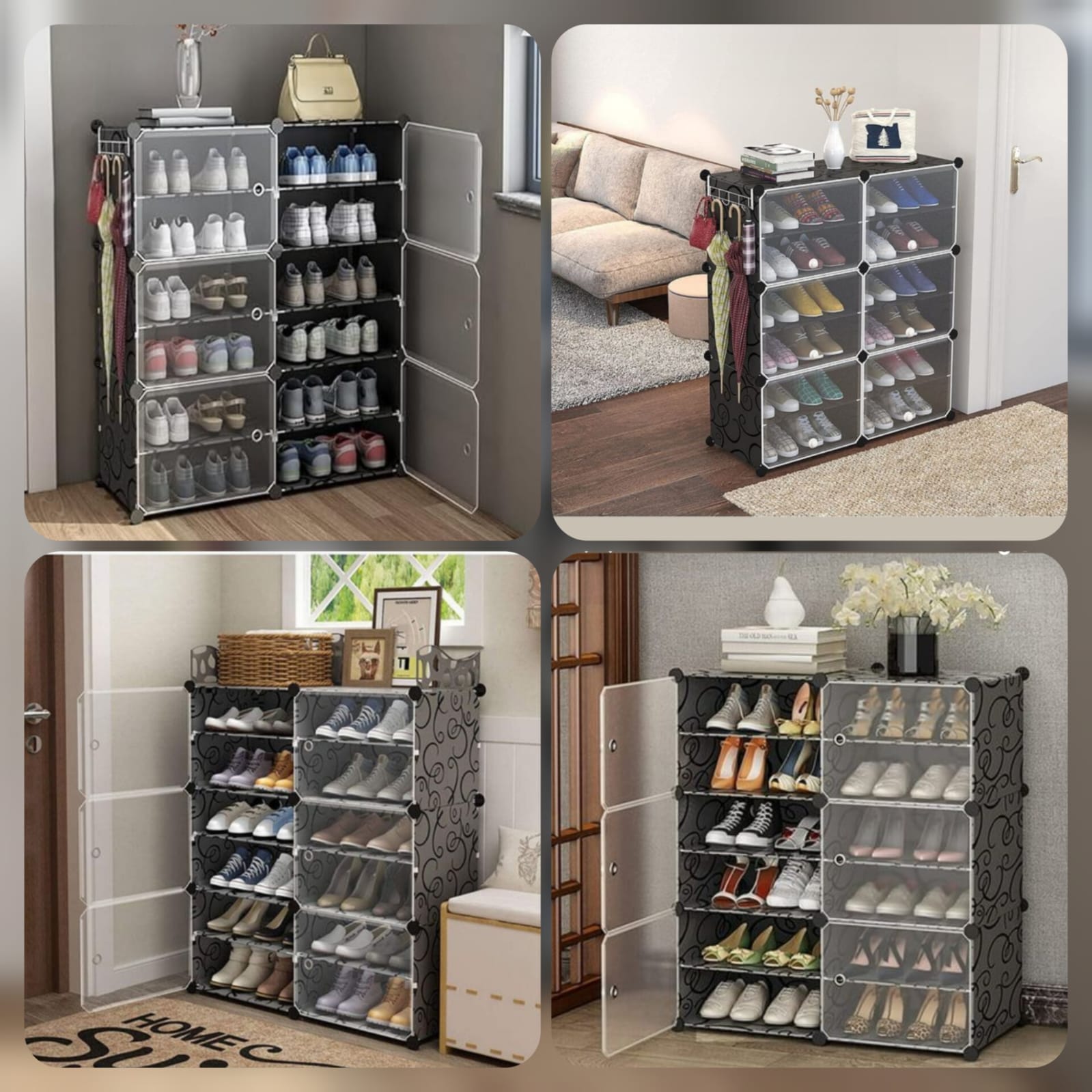 Attachable Cabinet Shoe Rack Main image