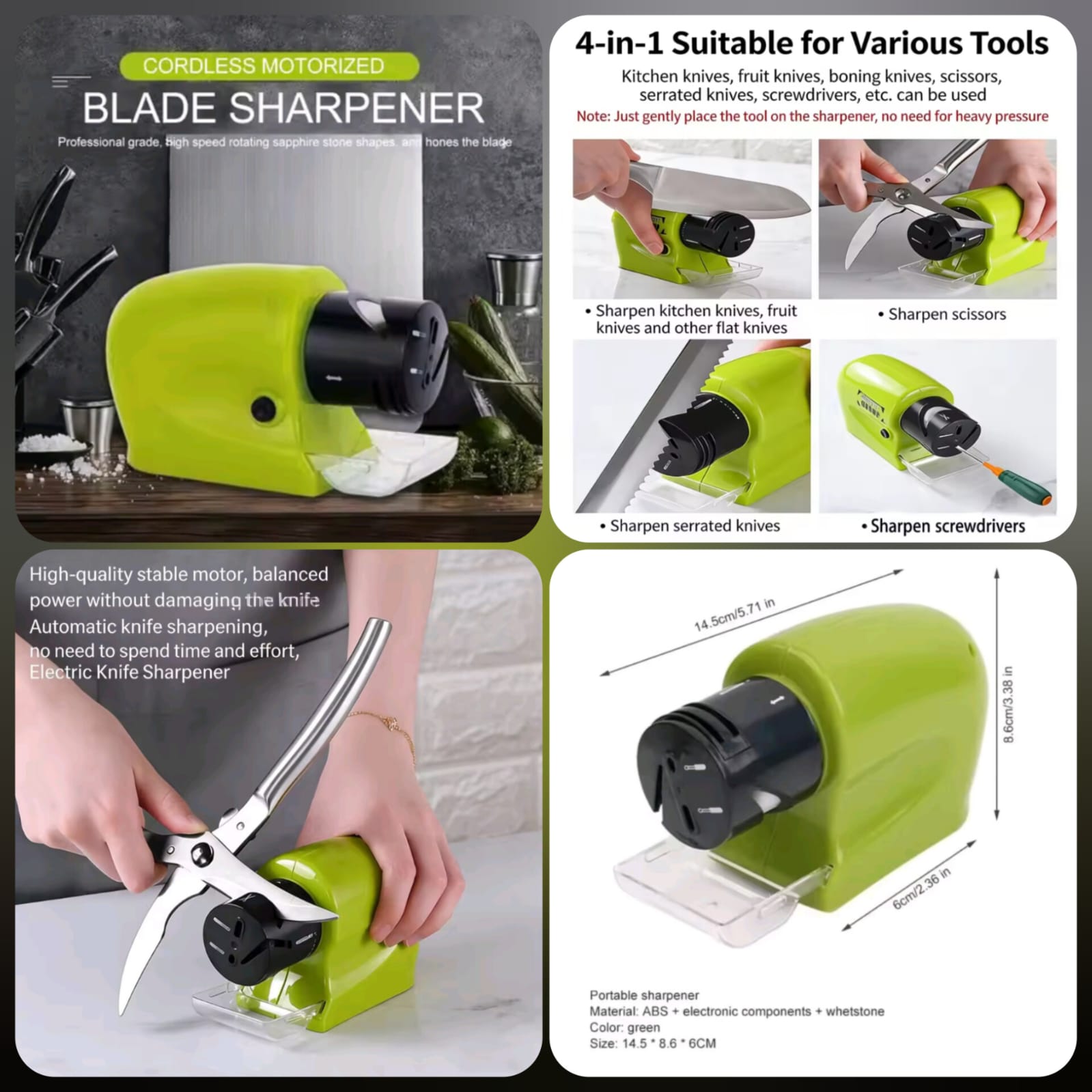 Cell Operated Knife Sharpner Main image
