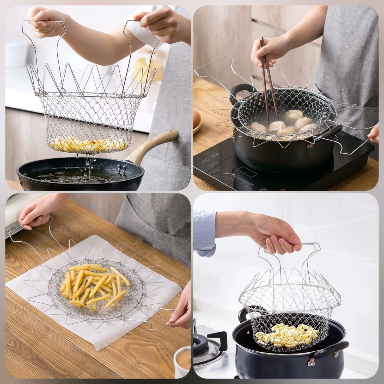 Stainless Steel Frying Basket Main image