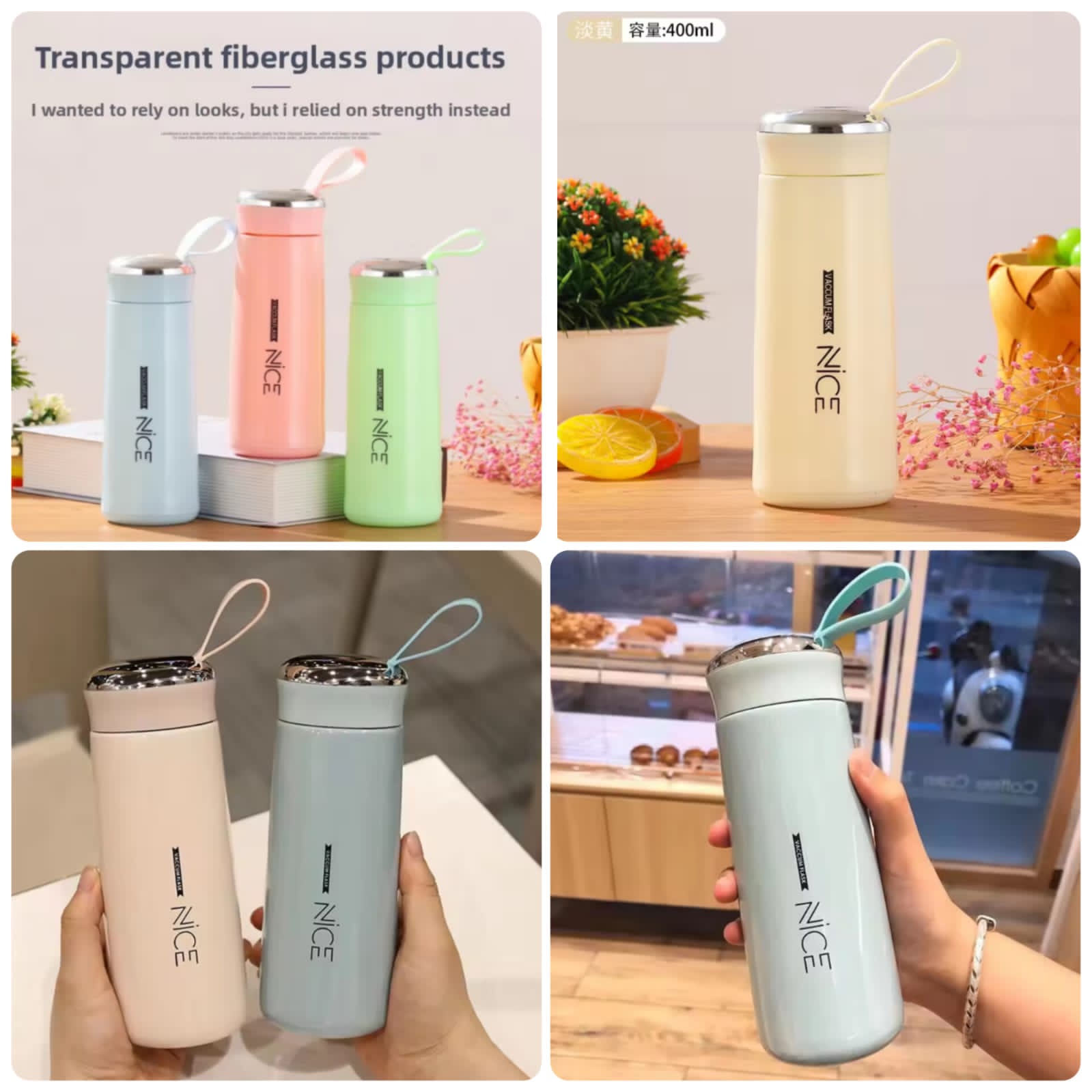 400ML Nice Water Bottle (Premium Quality) Main image
