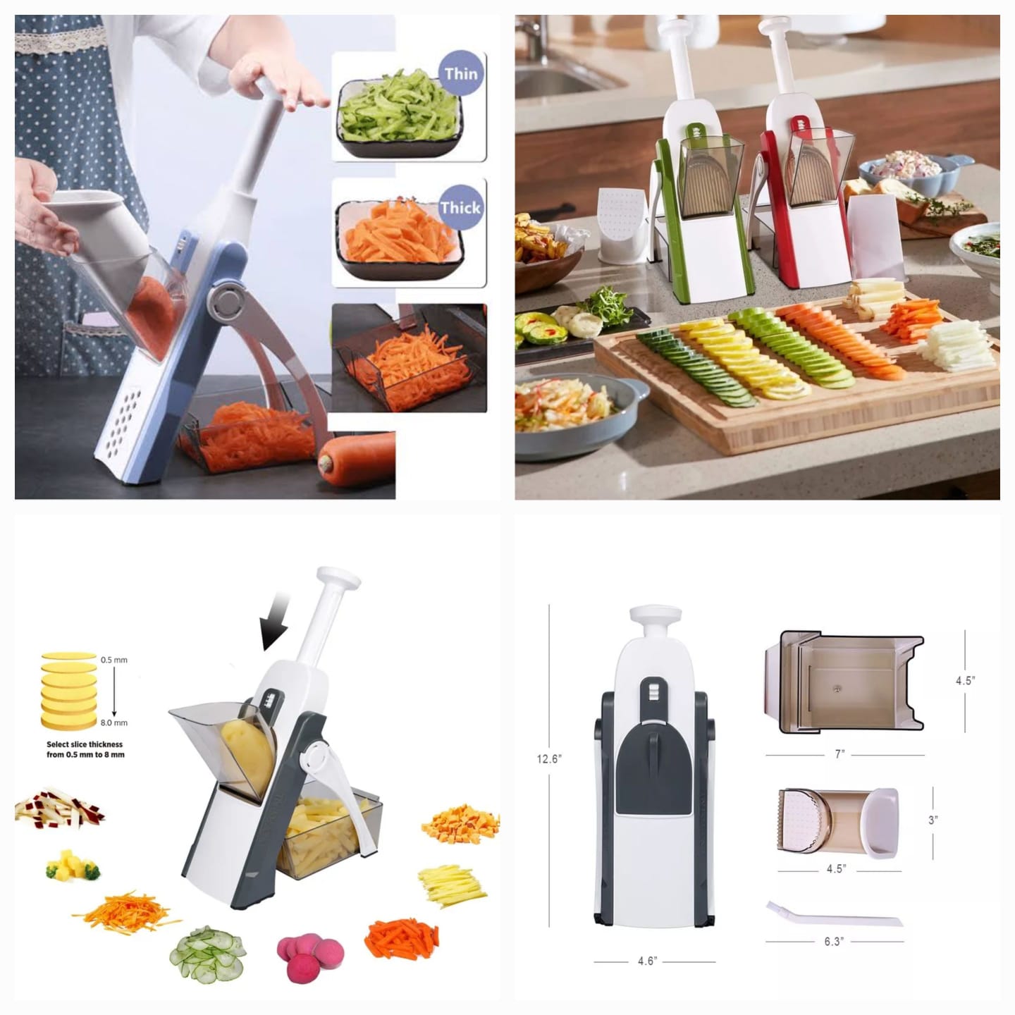 Adjustable Mandoline Slicere (Premium Quality) Main image