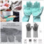 Silicone Washing Gloves (Random Colours)
