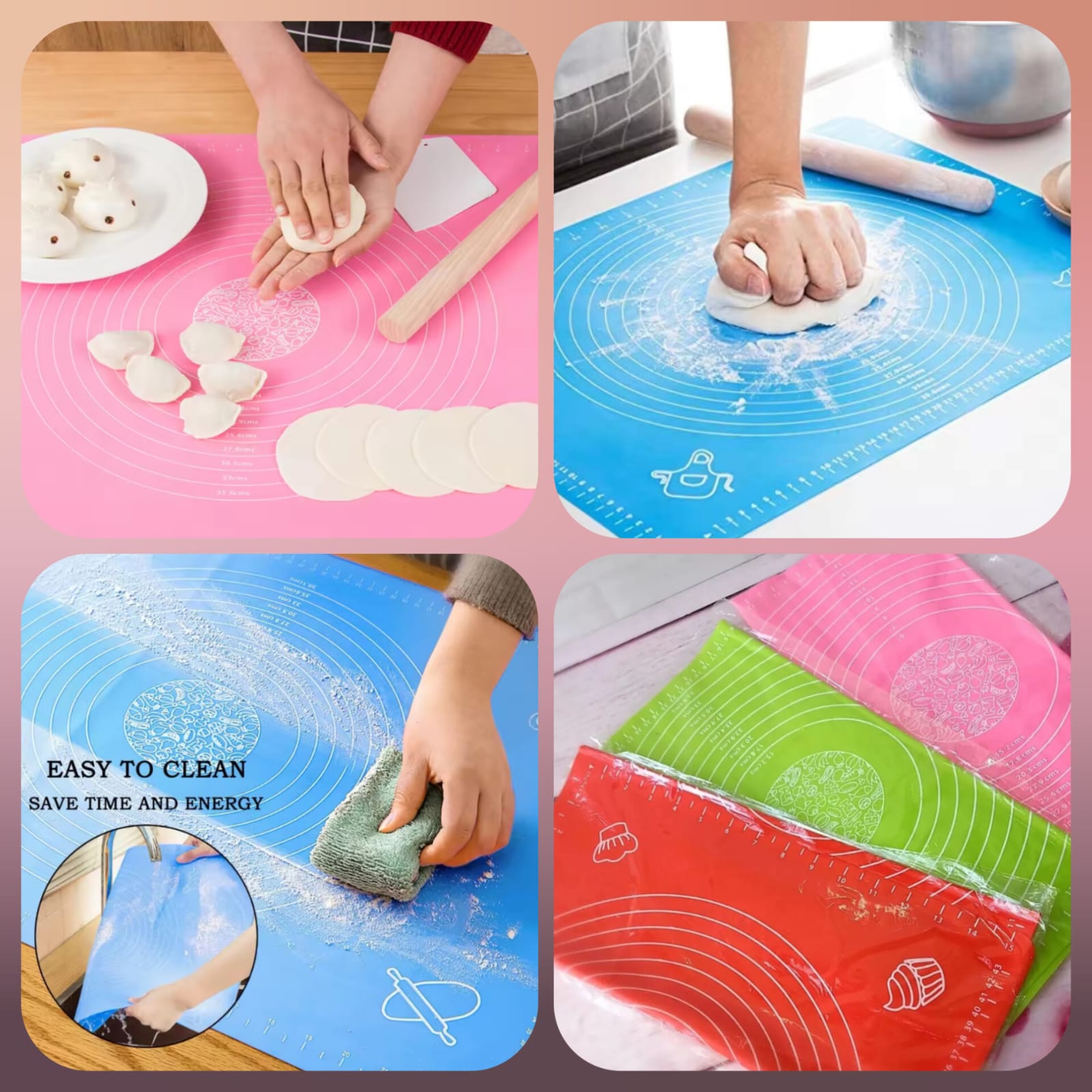 Silicone Roti Matt (B) (Random Colours) Main image