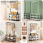 Attachable 3L Storage Rack Plus Hanging Coat Rack
