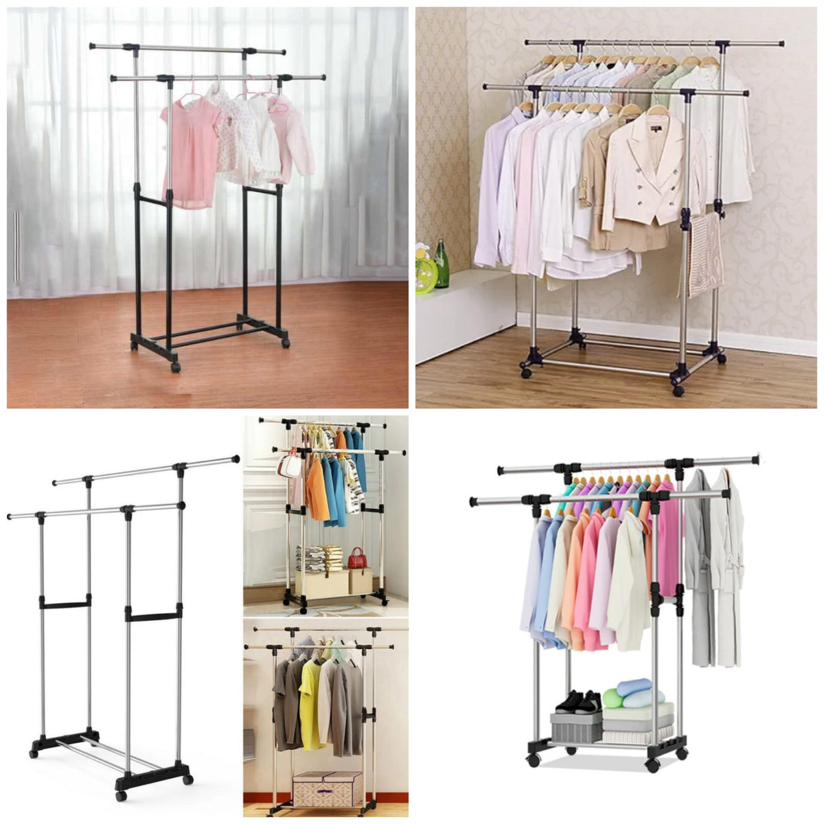Adjustable Double Pole (Premium Quality) Main image