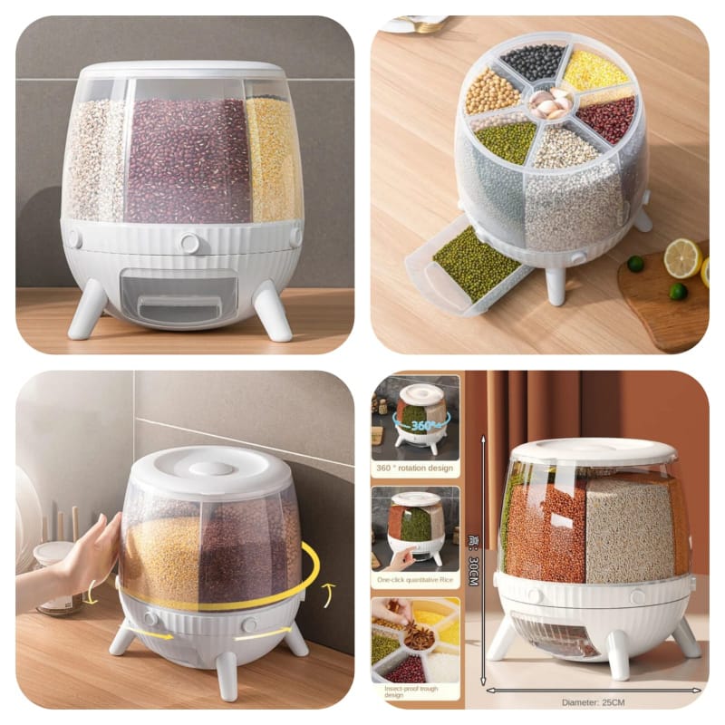 9kg Rotating Cereal Dispenser Main image