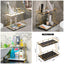 2-Tier Rectangular Golden Vanity Stand (Same as Pic)