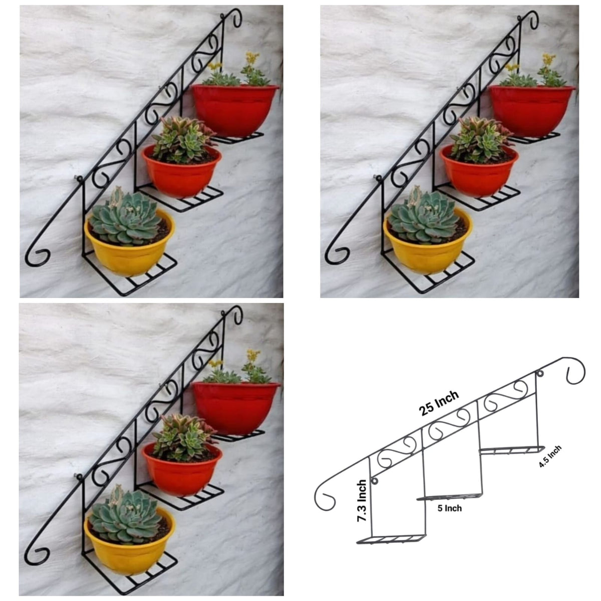 Floral Wall Basket Main image