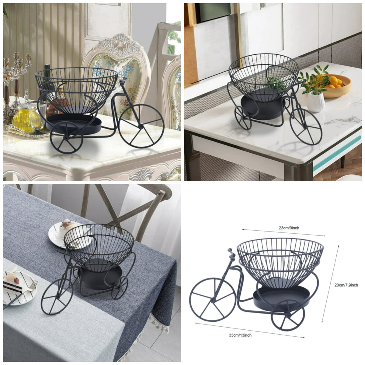 Tricycle Design Fruit Basket Main image