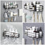 Self-Adhesive Wall Iron Shelf with Hook