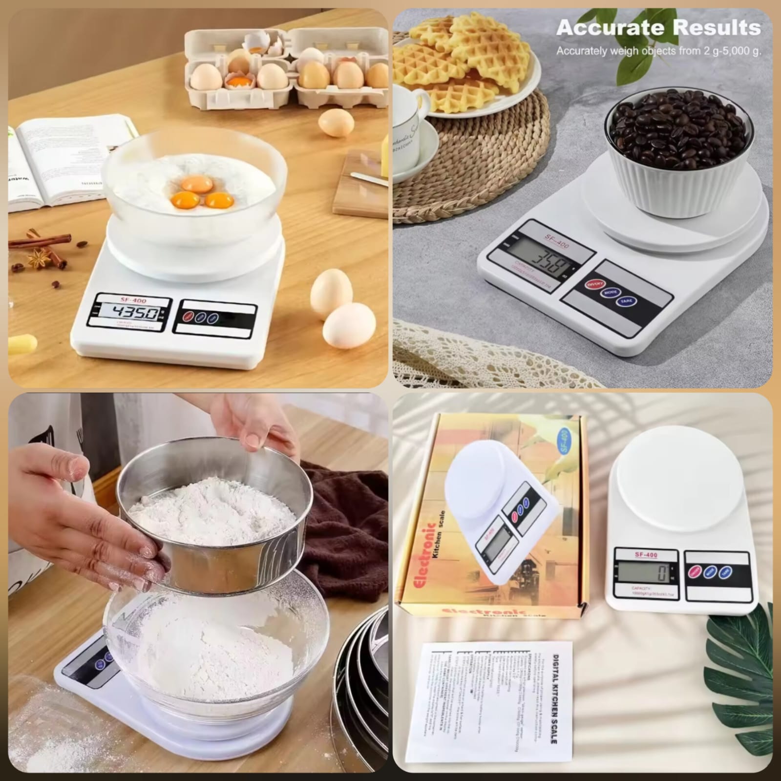 Kitchen Digital Weight Scale (Battery OPerated)