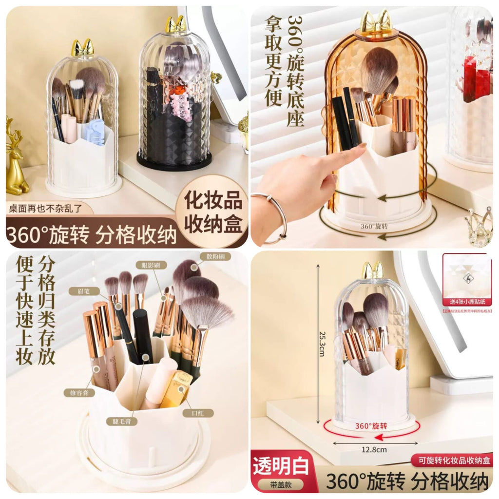 Covered Rotating Brush Holder