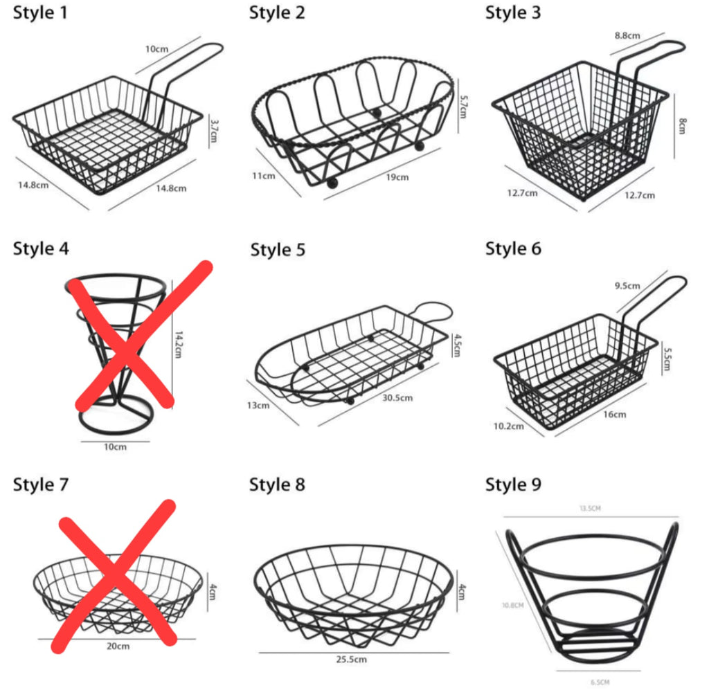 Snack Buckets & Platters